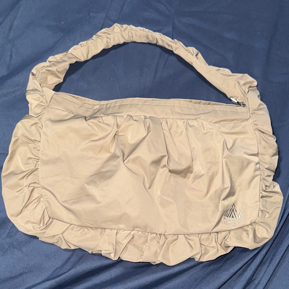 💰Rainforest Beige Ruffled Women's Bag